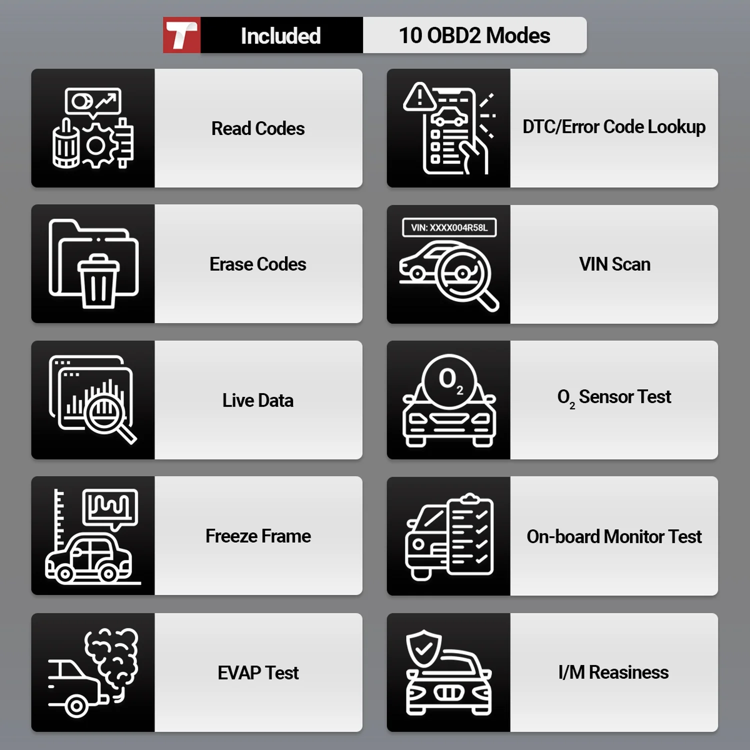 Thinkcar THINKCHECK M70 5-Inch Full System OBD2 Scanner Car Code Reader Tablet Comprehensive Vehicle Diagnostic Scan Tool - Image 14