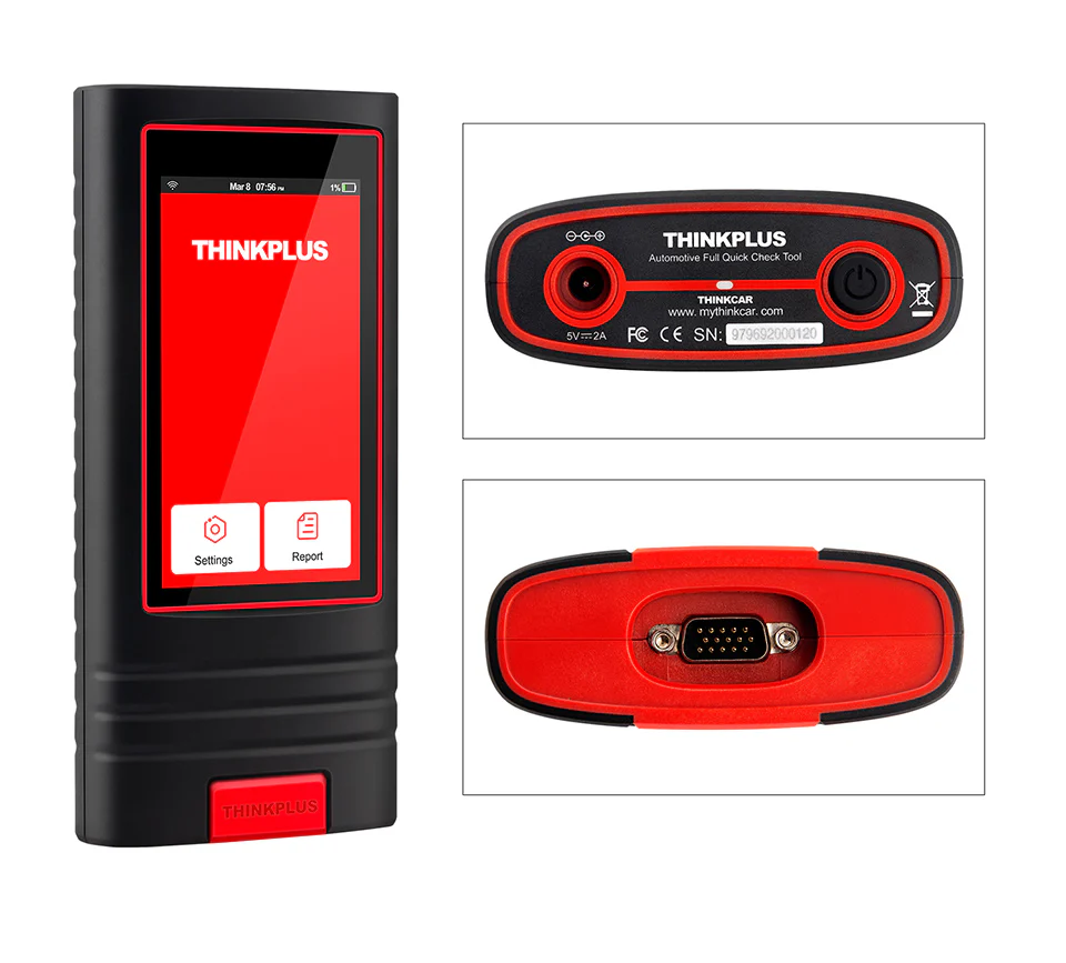 Thinkcar ThinkPlus - OBD2 5" Intelligent Car Vehicle Full System Diagnostic Tool with Full Software 1 Year Free Update - Image 8